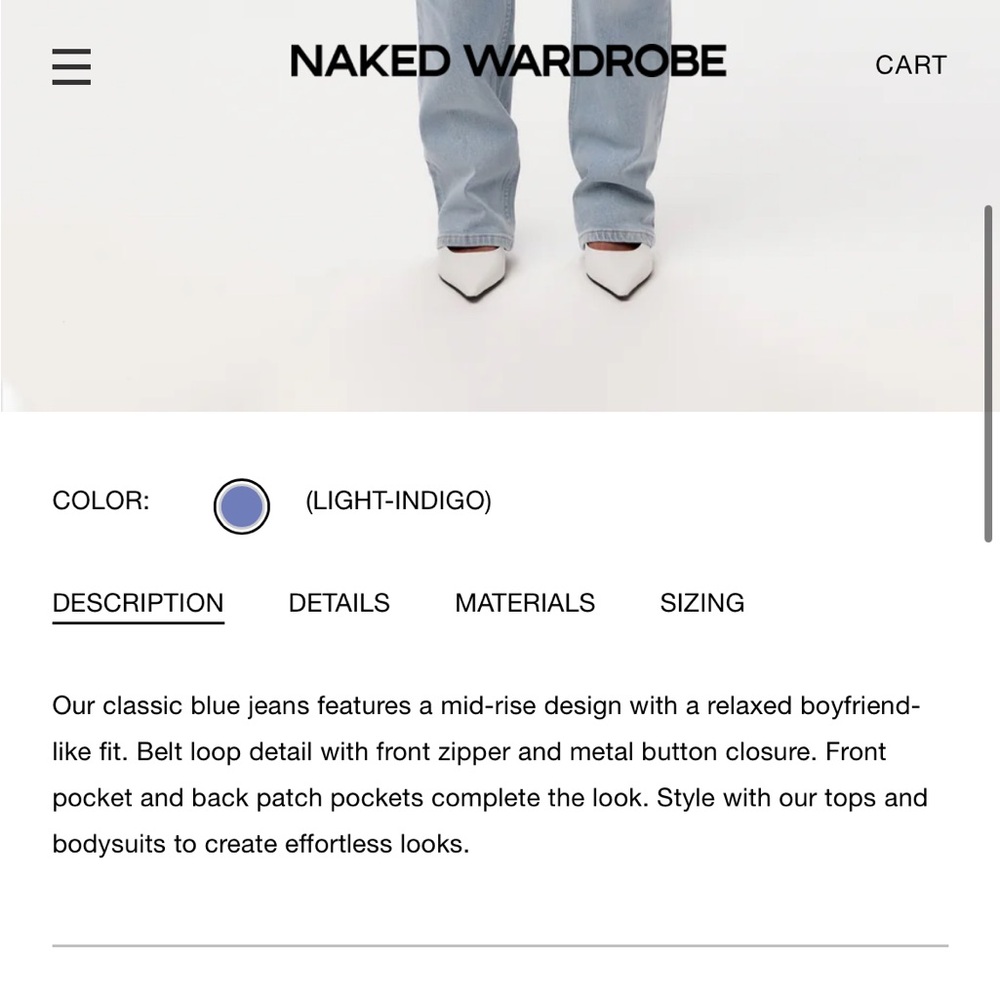 NWT Naked Wardrobe Jeans - Picture 9 of 10